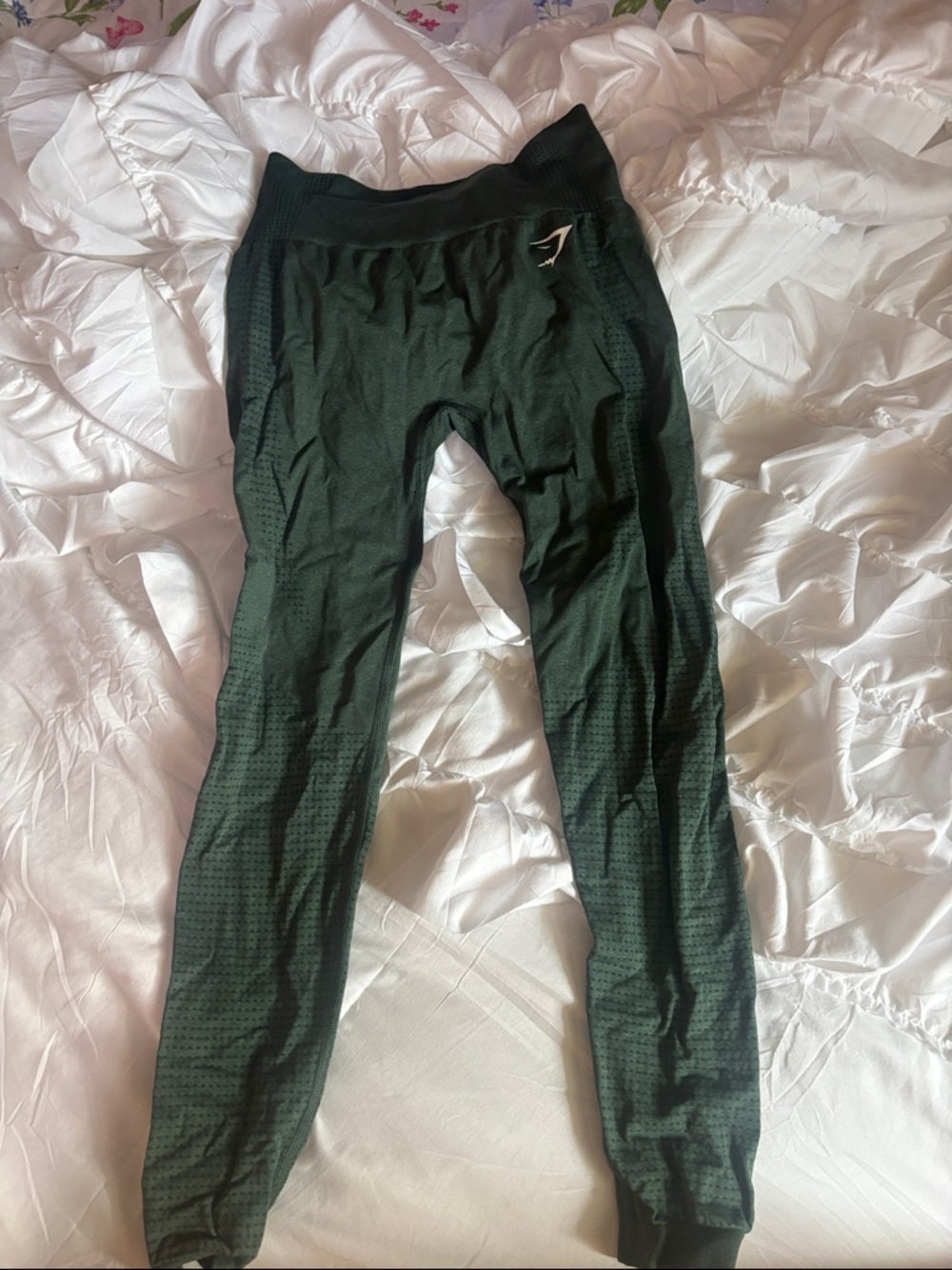 Gymshark Deep Forest Green Seamless Leggings